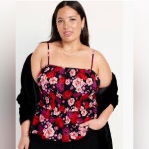 Old Navy Floral Cami Top XL Tall